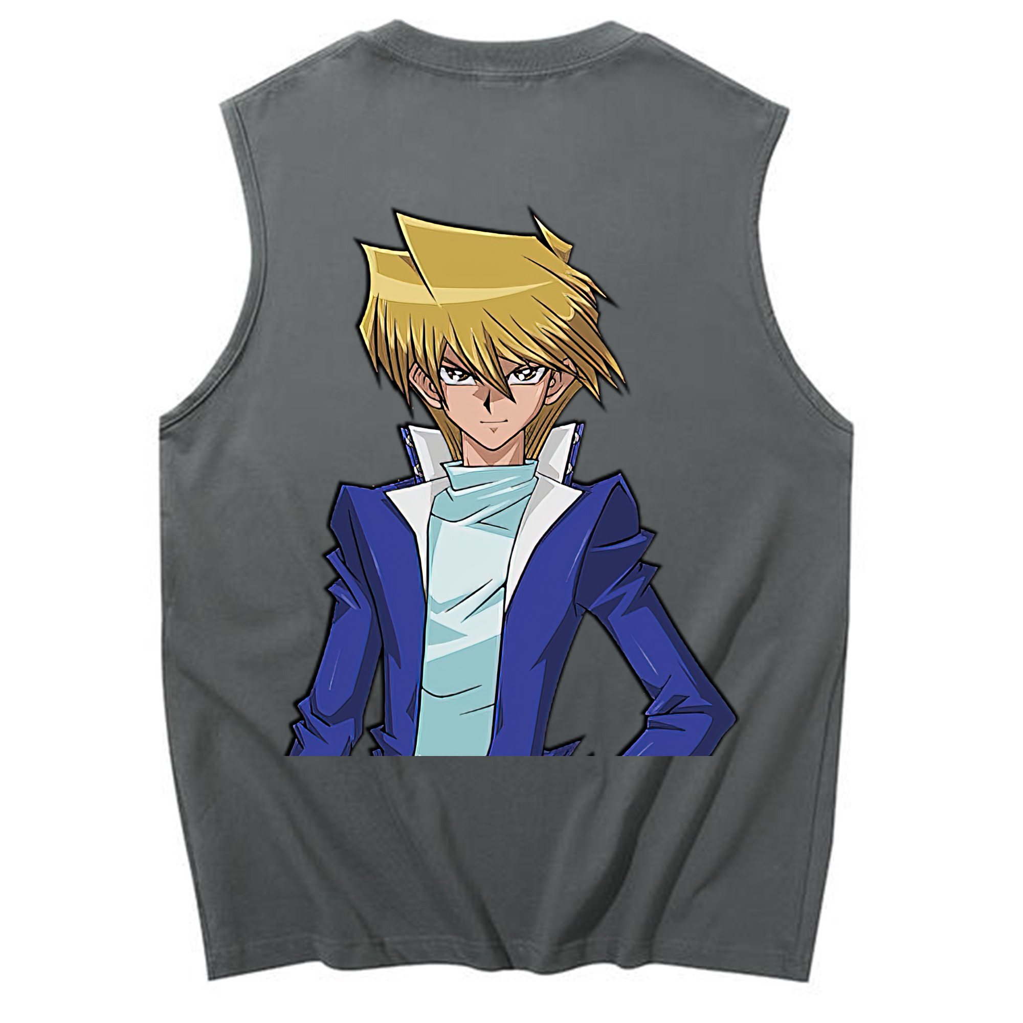 （画像用） 遊☆戯☆王 Yu-Gi-Oh! コットン100％タンクトップ（背面プリント）